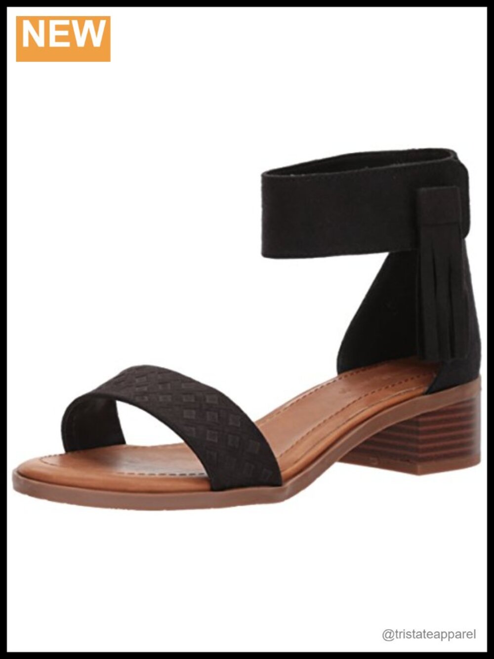 Women's Reece Platform Sandals Ankle Strap Hook & Loop Open Toe